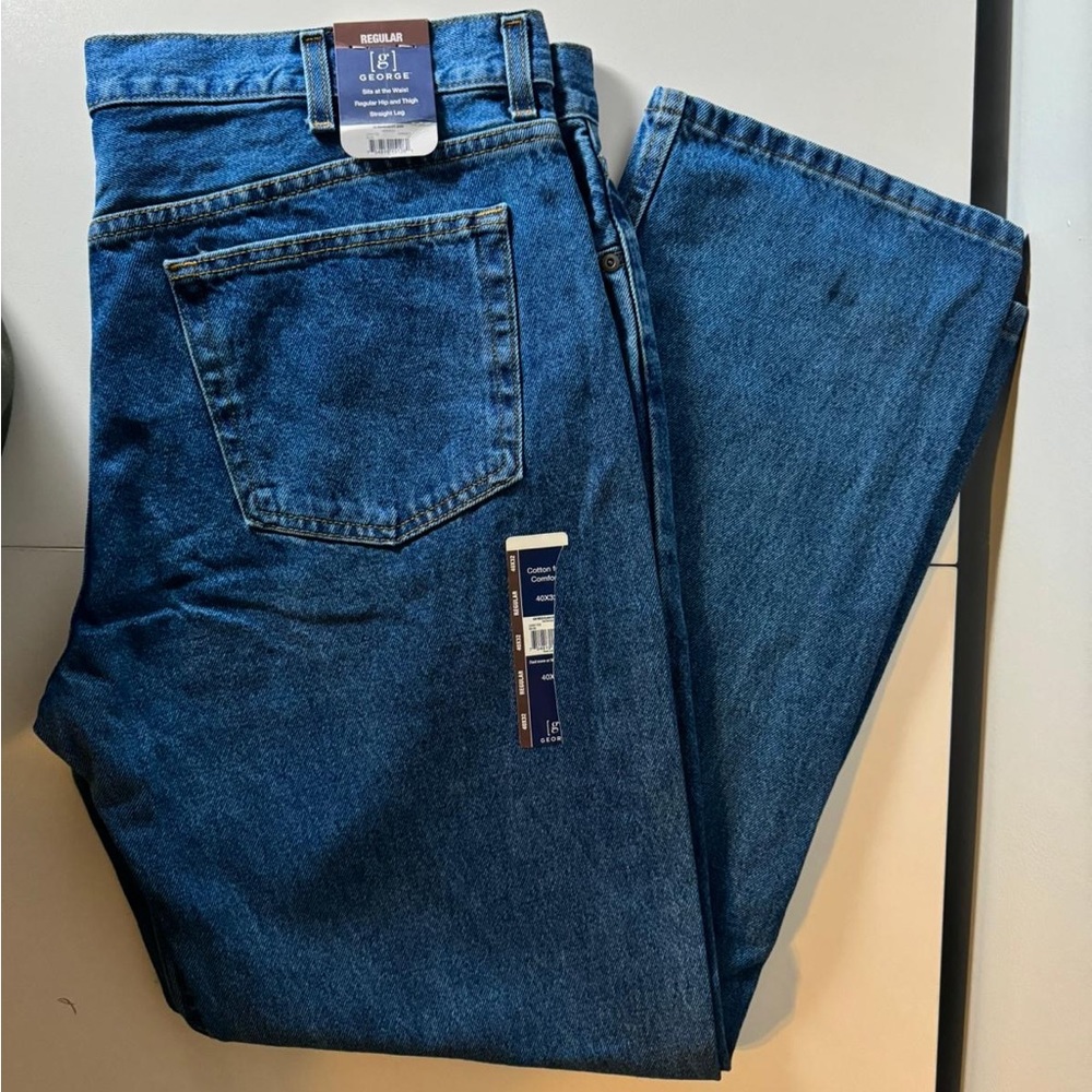 George Men's Regular Fit Jeans
